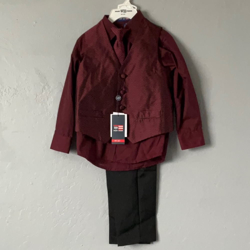 Phat Farm Maroon Shirt